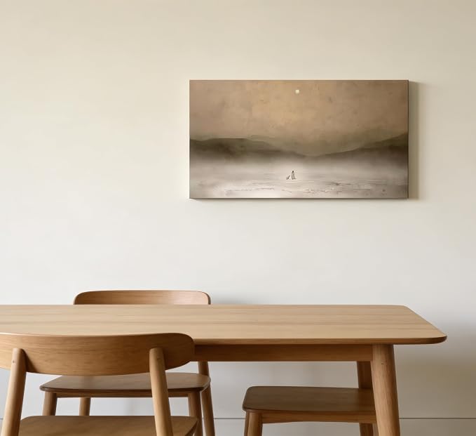 Large Jesus And Lamb Canvas Wall Art Christian Religious Good Shepherd The Lost Lamb Painting Picture Wall Decor Jesus Leaves the 99 Sheep Poster Print Artwork for Bedroom Prayer Room Church