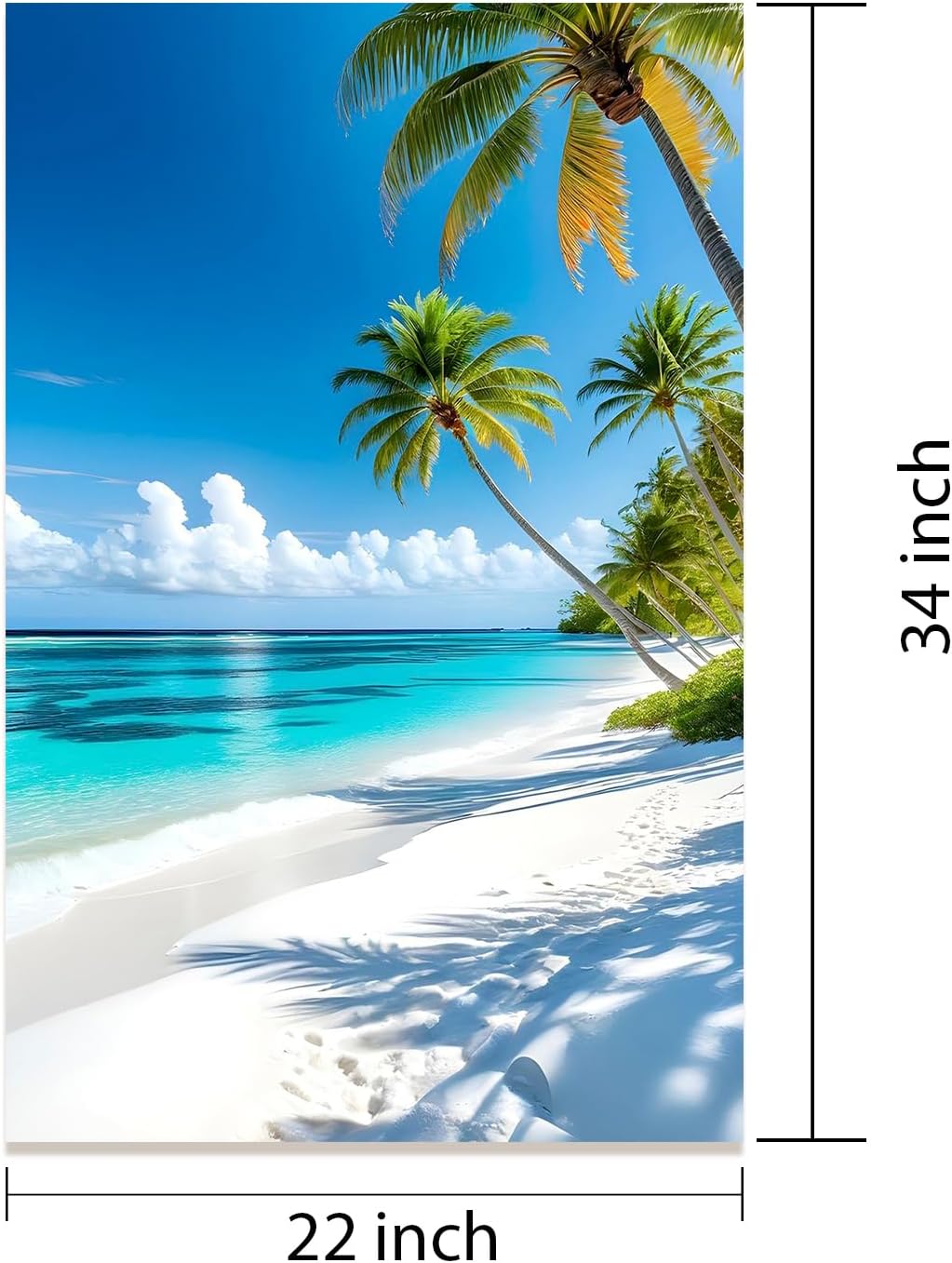 GZZFXXD Personalized Custom 22'x34'' Canvas Prints with Your Photo/your Image Large Wallart Wall Decor for Bedroom Dining room Living room Children's room(Unframed)