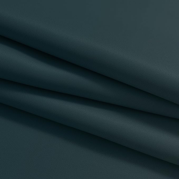 Yakamok Ombre Curtains Stone Blue and Greyish White for Living Room,52Wx84L | Room Darkening Curtains 84,Thermal Insulated Gradient Color Drape,Light Blocking Grommet Window Curtains for Bedroom,2 Panels