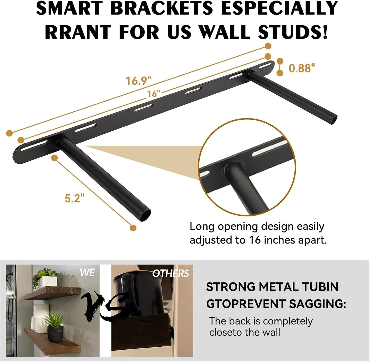 BGMG Wood Floating Shelves 36 inch, Wide Rustic Wooden Wall Shelves for Bathroom Living Room Bedroom Kitchen Farmhouse Set of 2-36x 6.7 x1.25 inch- DIY-Unfinished