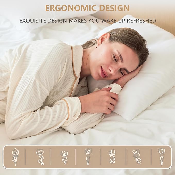 Obruosci Luxury Throw Pillow Inserts, Pack of 6, 16 x 16 inches Hypoallergenic Ultra Soft White Polyester Microfiber Durable Couch Cushion Fillers