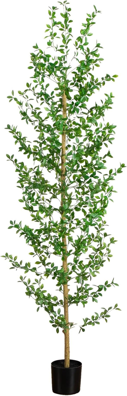 Nearly Natural 6ft Artificial Shady Lady Black Olive Tree - Mediterranean Decor - Indoor Fake Tree - Premium Materials