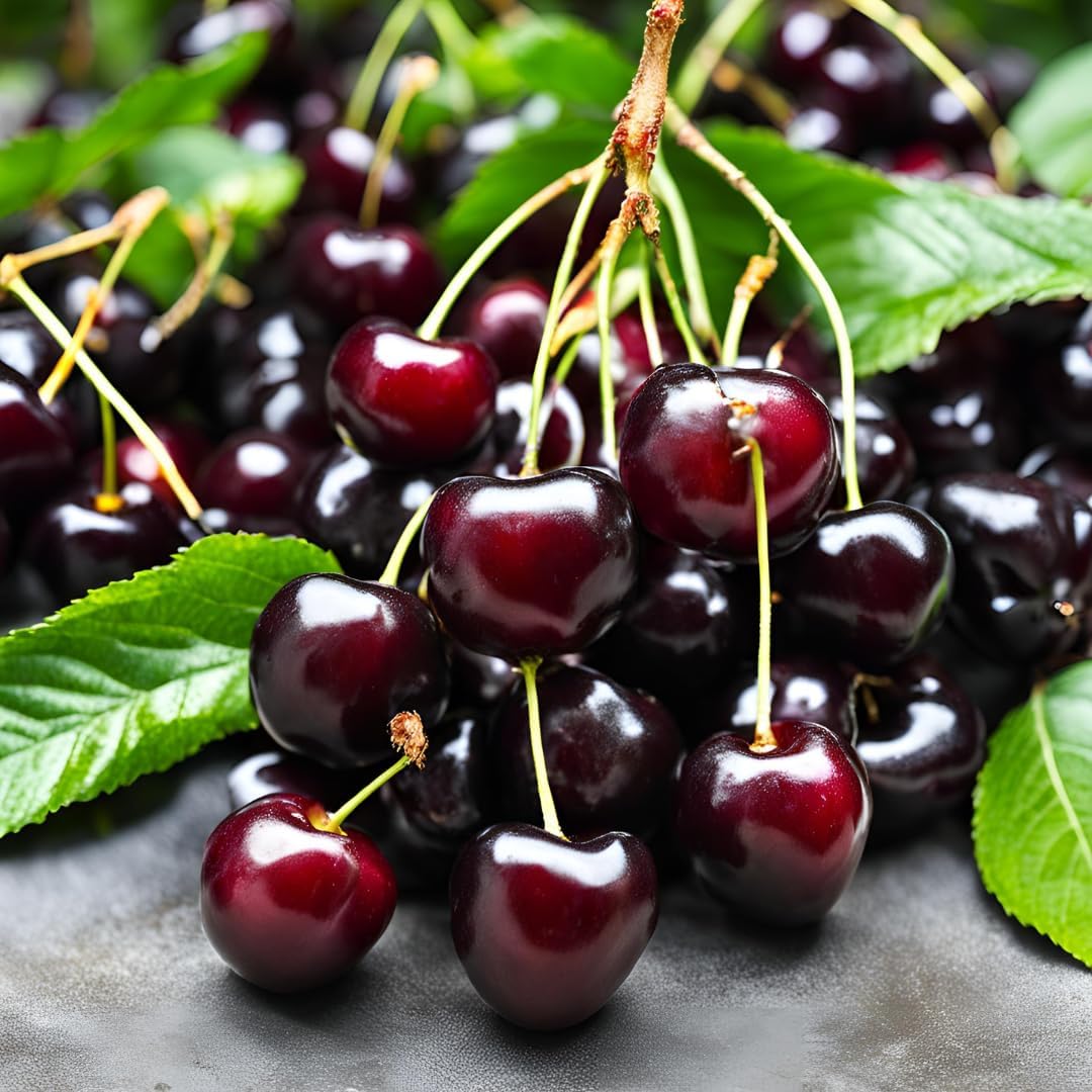 1OAK Soy Wax Scented Candles (Black Cherry) - Black Cherry Candle - Soy Candles for Home Scented - Long Burning Candles Premium - Hand-Poured (7oz.)