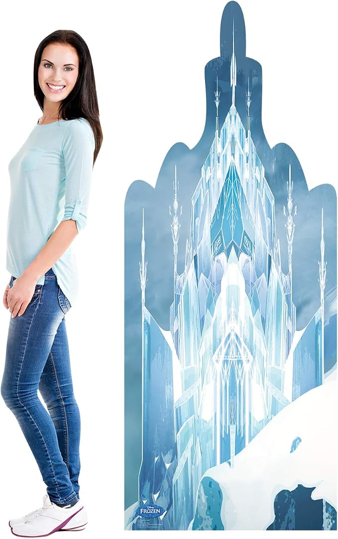 Cardboard People Frozen Ice Castle Life Size Cardboard Cutout Standup - Disney's Frozen (2013 Film)