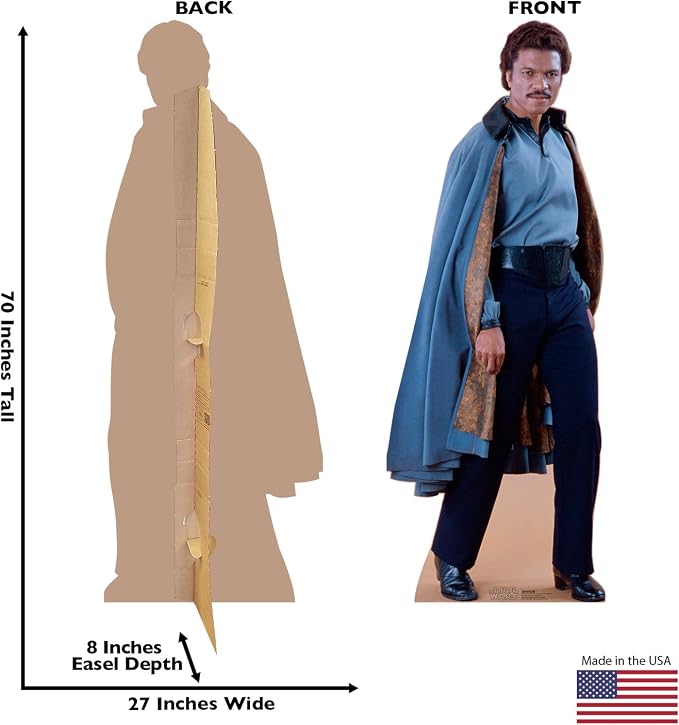 Cardboard People Lando Life Size Cardboard Cutout Standup - Star Wars Classics (IV - VI)