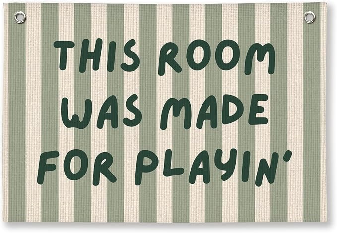 Playroom Decor, Long Live Playtime Wall Art Decor for Kids Room Nursery Playroom Classroom Decor, 20x30 Inch