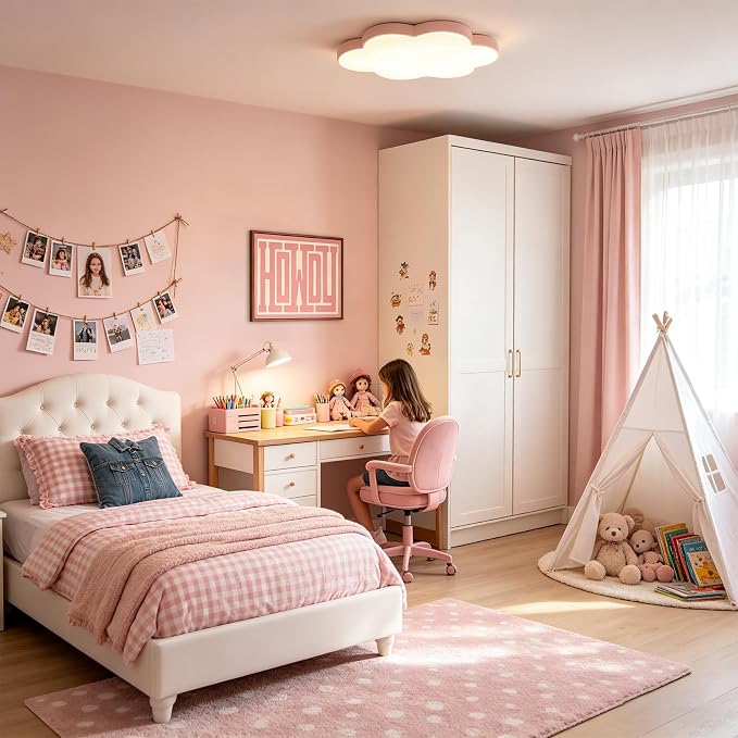 QIYFFBN Framed Howdy sign Western Cowgirl Picture Wall Art Pink Cream Preppy Canvas Painting Retro Southwestern Country Prints Wall Decor Farmhouse Living Room Bedroom For Teen Girls (12x16inch)