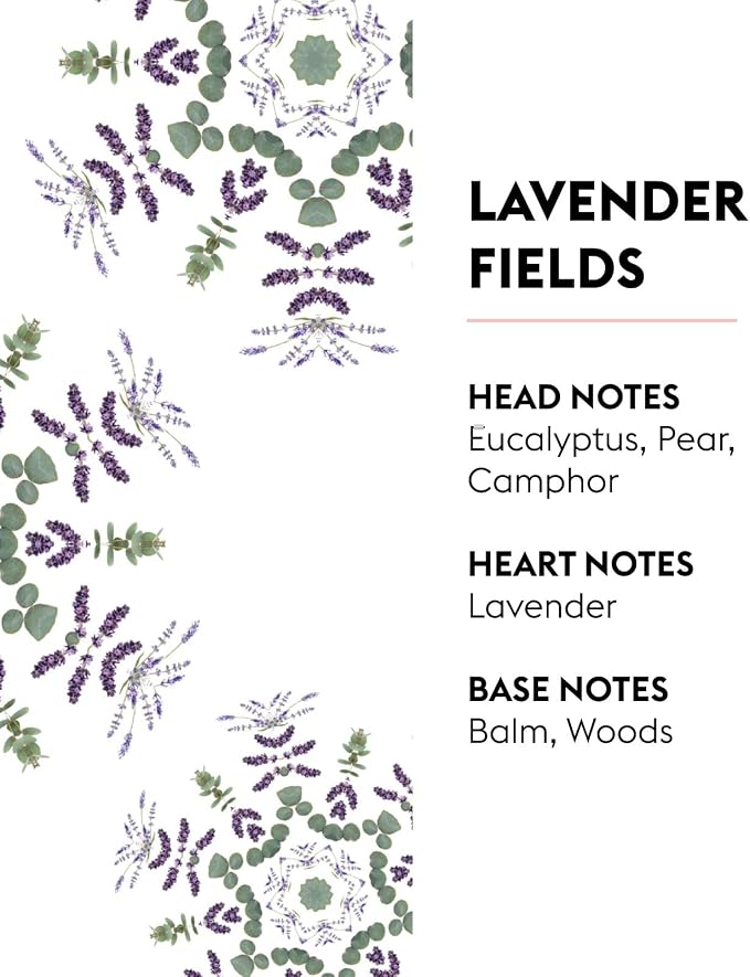 MAISON BERGER Lampe Berger Refill, 1 L, Lavender Fields | Catalytic Lamp Fragrance Refill, Helps Neutralize Odors, ~160 h Fragrance Diffusion, Made in France