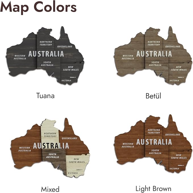 Colorfull Worlds, Multilayer 3D Wooden World Map, Travel Map States and Capitals, Wall Decor For New House, Gift For Travelers, Office Decor, Birthday Present,Living Room Decoration (XL, Mixed)