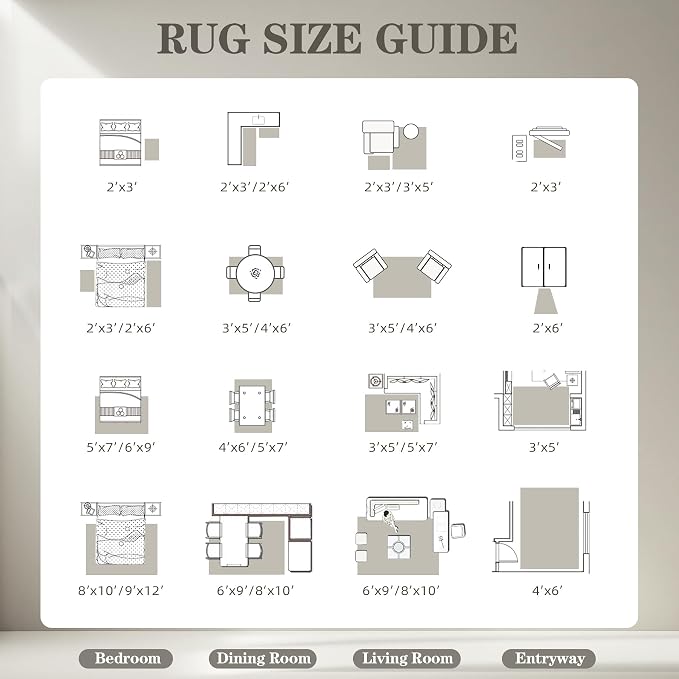 Area Rug 5x7 Vintage Rugs: Washable Indoor Medallion Rug Low Pile Distressed Floor Carpet Retro Accent Rugs for Living Room Bedroom Kitchen Dining Table Home Office(Grey, 5'x7')