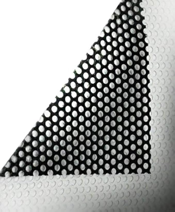 One-Way Perforated Vinyl Privacy Window Film Adhesive Glass Wrap Roll (0.5ft x 54 Inches)