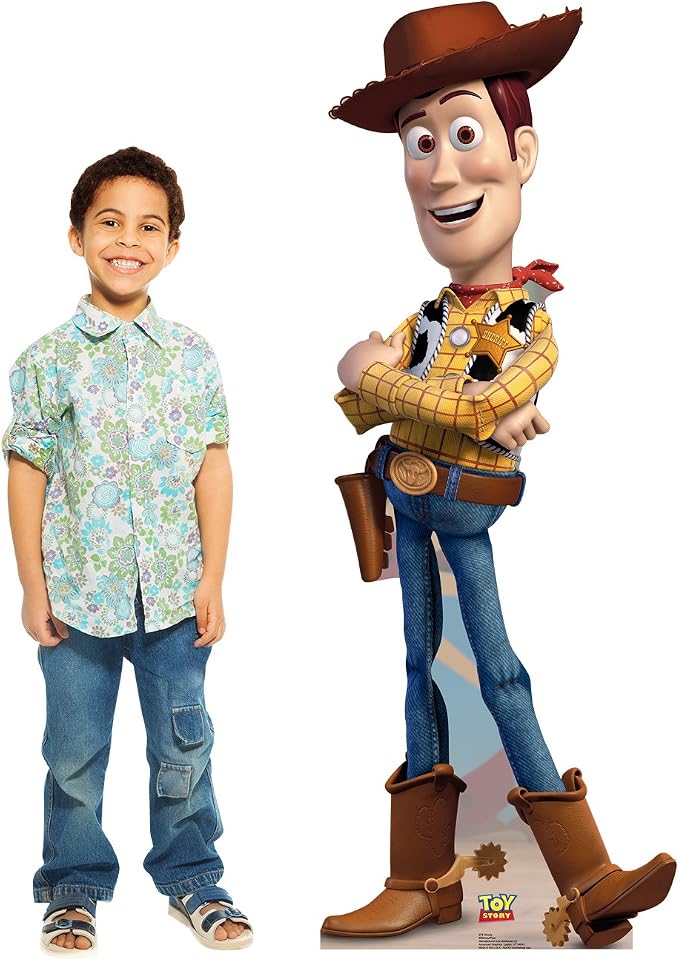Cardboard People Woody Life Size Cardboard Cutout Standup - Disney Pixar's Toy Story
