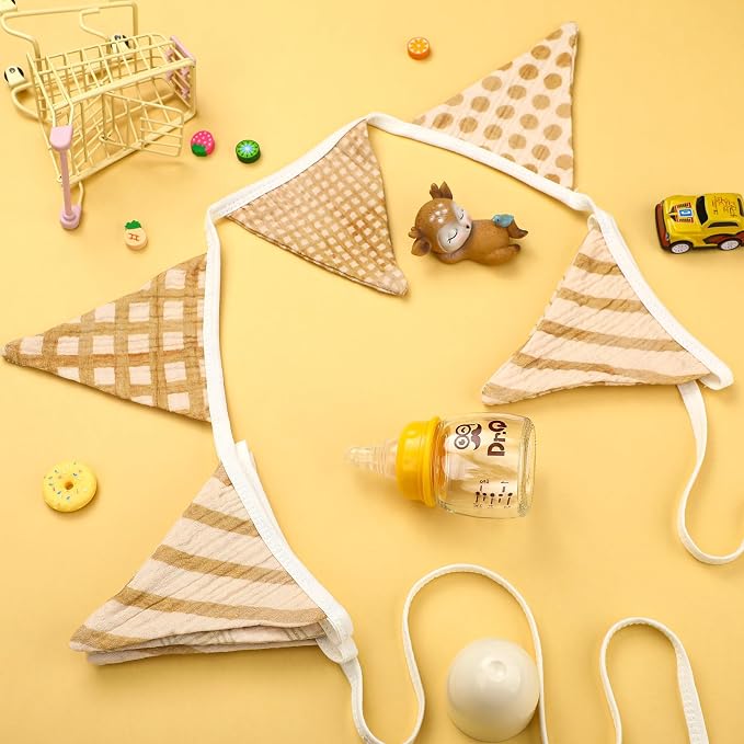 Oudain 2 Pcs Pennant Banner Flags Nursery Garland Triangle Bunting Flags Playroom Wall Decor Banner for Nursery Baby Shower Birthday Boho Wedding Party Event, Each 7.75 ft(Vivid Color)