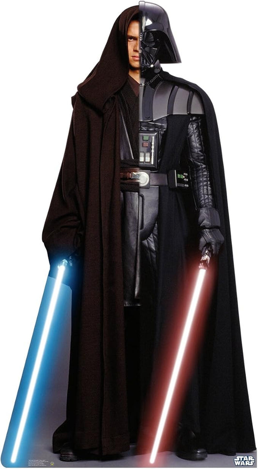 Cardboard People Anakin Skywalker/Darth Vader Life Size Cardboard Cutout Standup - Star Wars Prequel Trilogy