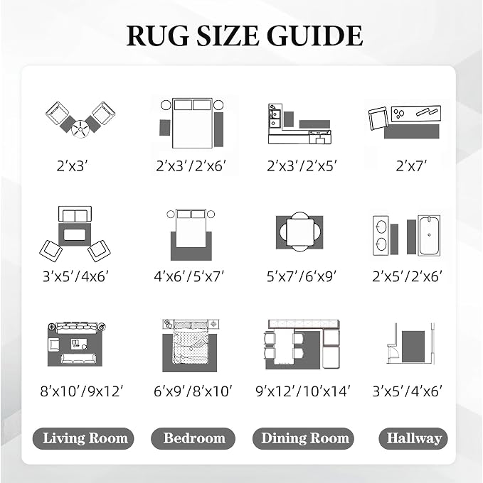 Area Rug 4x6 Geometric Rug: Washable Boho Moroccan Rugs Soft Farmhouse Rug, Modern Neutral Stain Resistant Indoor Floor Carpet for Livingroom Bedroom Dining Table Nursery(Dark Grey,4X6)