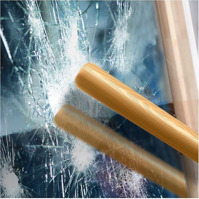 BDF S4MS15 Window Film Security and Daytime Privacy 4 Mil Mirror Silver (Dark) - 24in X 14ft
