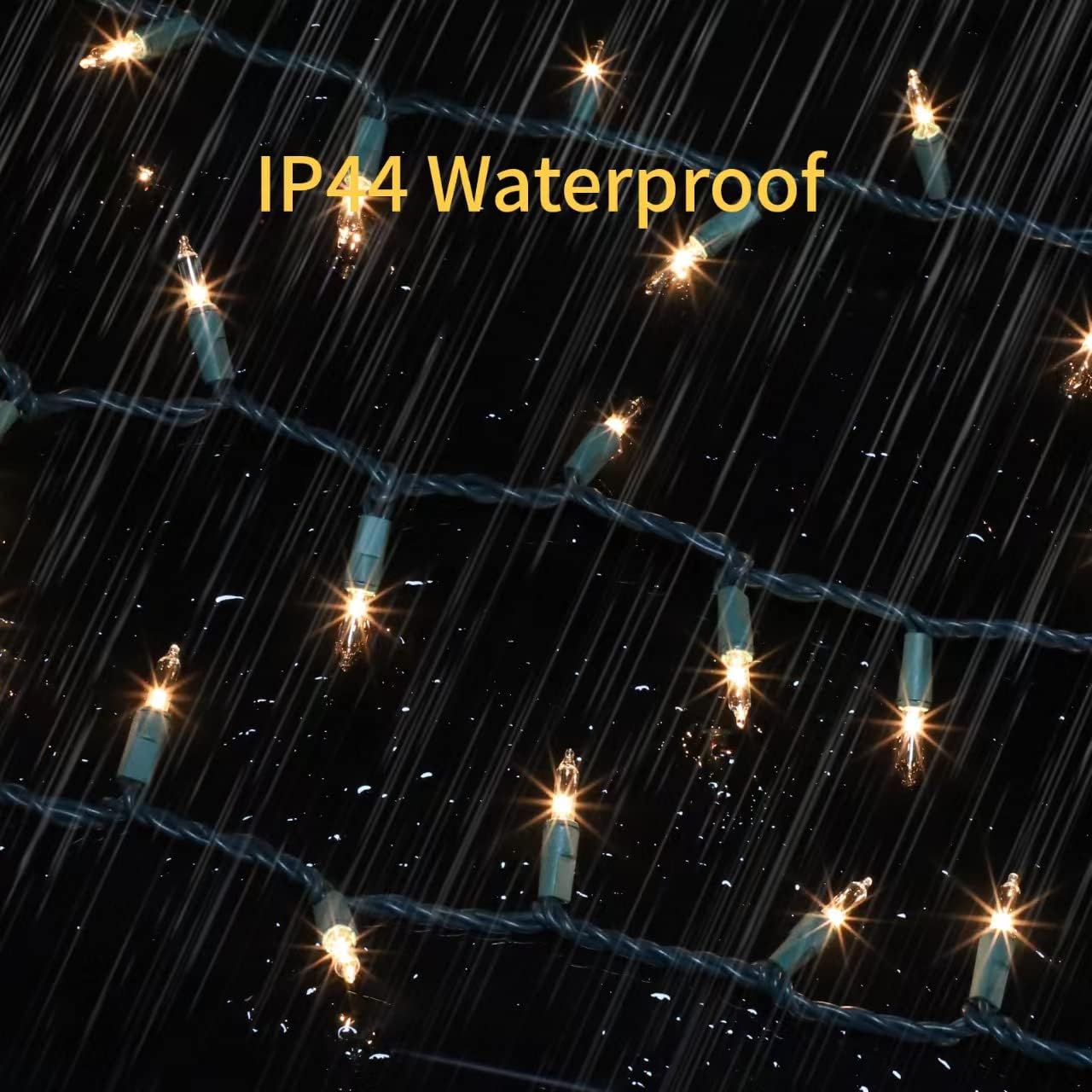 Green Wire,Clear Incandescent Bulb 300 Mini String Lights for Indoor Christmas Tree Garland Birthday Wedding Party Festival Decoration