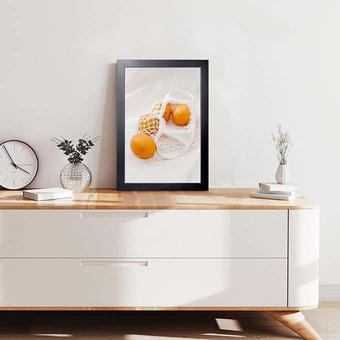 LaVie Home 14x22 Picture Frame Black Poster Frame, Stable and Sturdy Frame and Polished Plexiglass, Horizontal and Vertical Format of The Walls 1 Pack