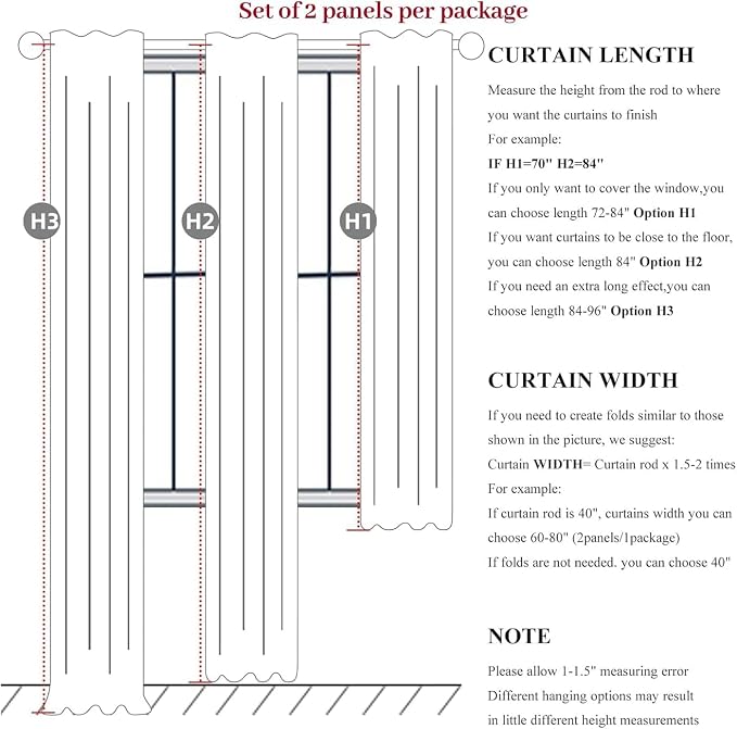 jinchan Linen Curtains for Living Room Green on Beige Striped Curtains for Bedroom Ticking Stripe Pattern Light Filtering Farmhouse Cottage Core Rustic Grommet Window Treatment 2 Panels 96 inches