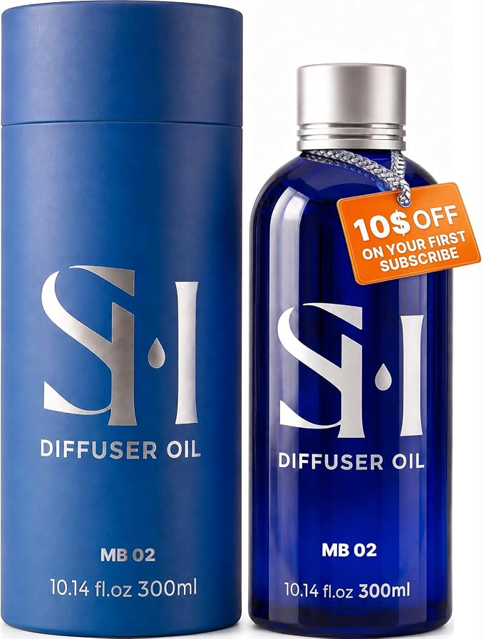 Inspired by 5-Star Hotel Malibu MB02 Hotel Scent Diffuser Oil | 10.14 Fl oz (300 ml) - Waterless Diffuser Oil Refill & Highly Concentrated Fragrance Oil, Diffuser Oil Scents, Hotel Oil Diffuser