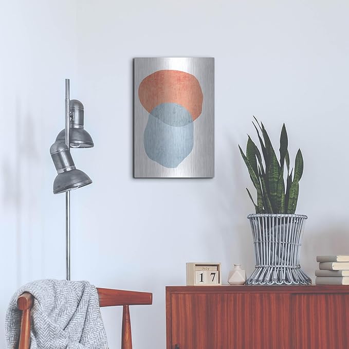 'Minimalist Geometric 7' by Irena Orlov, Metal Wall Art, 16"x24"