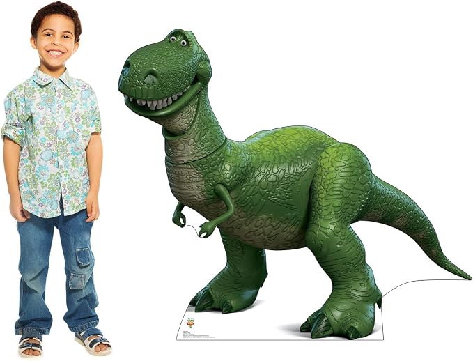 Cardboard People Rex Life Size Cardboard Cutout Standup - Disney Pixar Toy Story 4 (2019 Film) 4