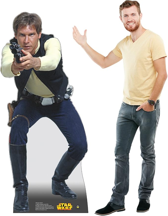 Cardboard People Han Solo Life Size Cardboard Cutout Standup - Star Wars Classics (IV - VI)