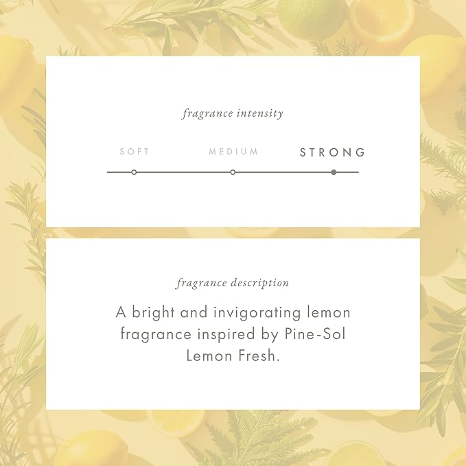 ScentAir Whisper Essential Monthly Plug-in Refill, Lemon Clean | Fragrance Diffuser Cartridge Refill for Home and Office
