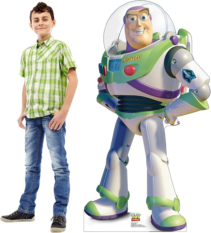 Cardboard People Buzz Lightyear Life Size Cardboard Cutout Standup - Disney Pixar's Toy Story