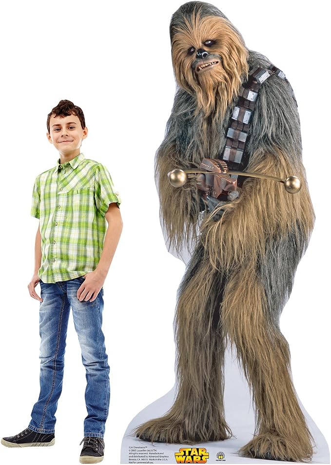 Cardboard People Chewbacca Life Size Cardboard Cutout Standup - Star Wars Classics (IV-VI)