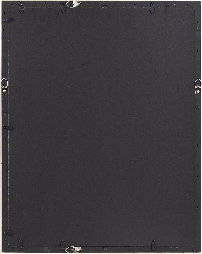 Kate and Laurel Adlynn Rectangle Picture Frame Set of 3; 16 x 20 matted to 8 x 10; Bronze; Vintage Three-Piece Frame Set for Gallery Wall Frame Set in Living Room Wall Decor
