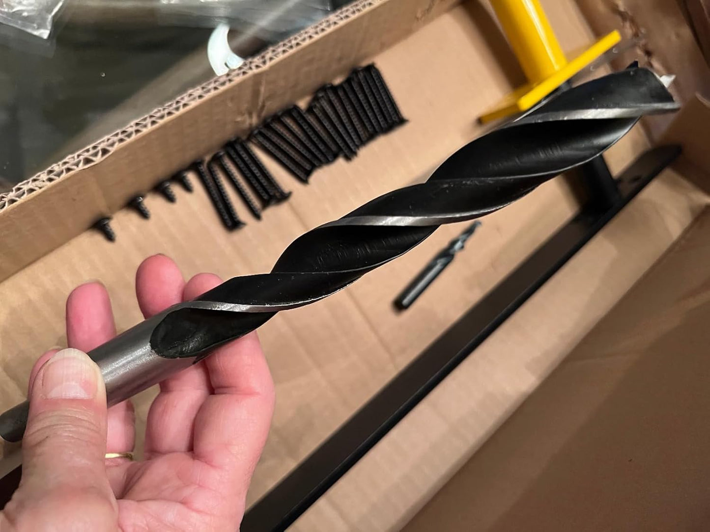 Heavy-Duty Floating Shelf Bracket, Hidden Shelf Bracket for Mantel, if Installed on Studs, Maximum Load of 210 pounds, Hidden Bracket 16 inches (with Ease kit)