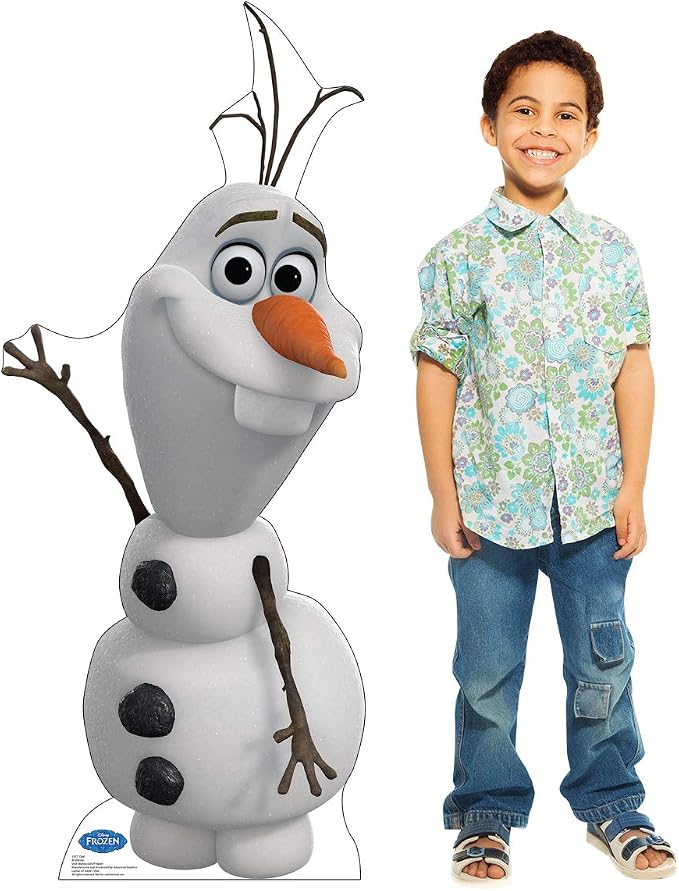 Cardboard People Olaf Life Size Cardboard Cutout Standup - Disney's Frozen (2013 Film)