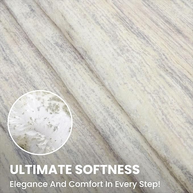 SIILOOM 2x5 Modern Abstract Runner Rug for Hallway, Gray Beige Neutral Multi Super Soft Hallways Decor Kitchen Rugs with Non-Slip, Non-Shedding Washable Rug for Entryway Bedroom Laundry Indoor