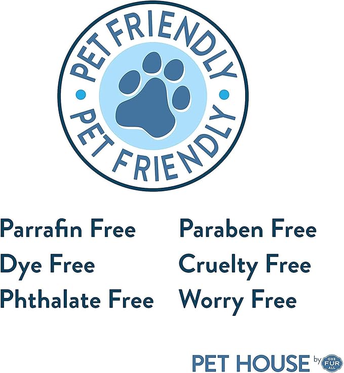 One Fur All Pet House Scented Wax Melts for Warmer - Long-Lasting Pet Friendly Plant Based Soy Wax Melts - Pumpkin Spice Pack of 4