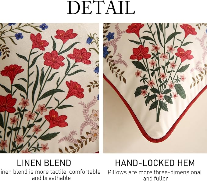 ISAENNE Designer Vintage Velvet Throw Pillow Cover,Set of 3-Bertina ABC | Pillow Cover,Concealed Zipper Design,Dragonfly Pattern,Sofas,Bedroom,Living Room,Lounge Chairs,All Season Home Decor
