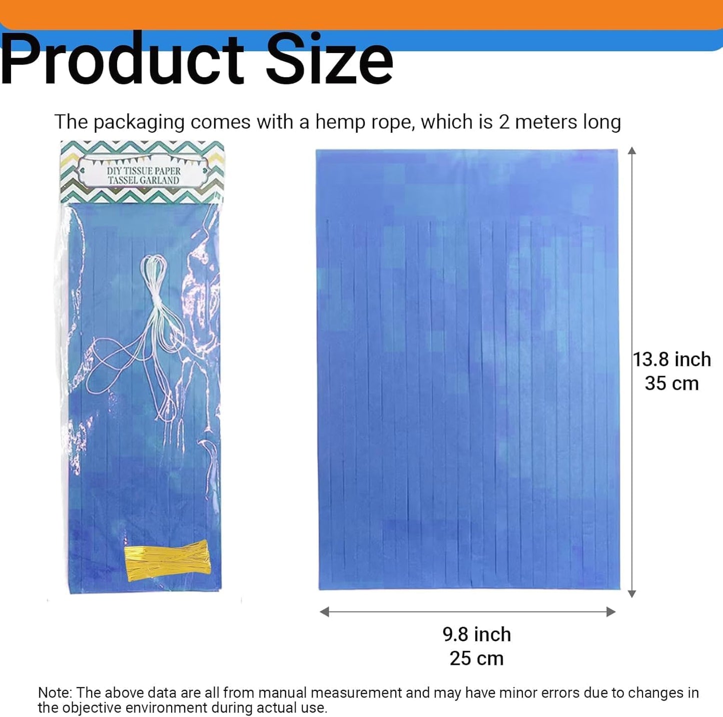 Green Party Decorations,Green Dark Green and Light Green Paper Tissue Tassel Garland Banner,15 Pcs