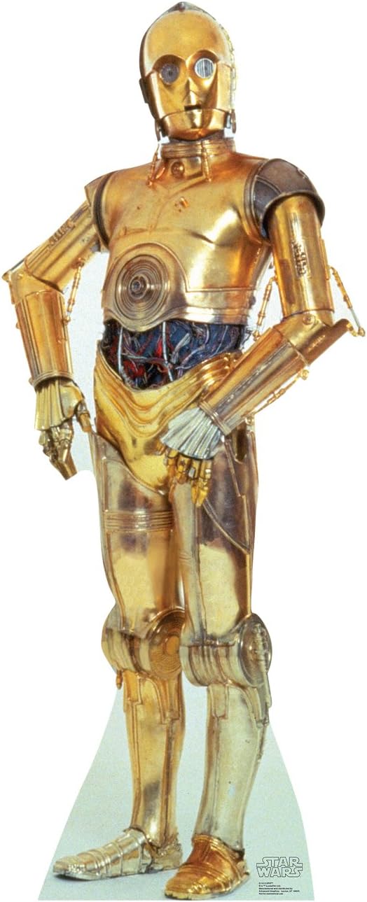 Cardboard People C-3PO Life Size Cardboard Cutout Standup - Star Wars Classics (IV - VI)