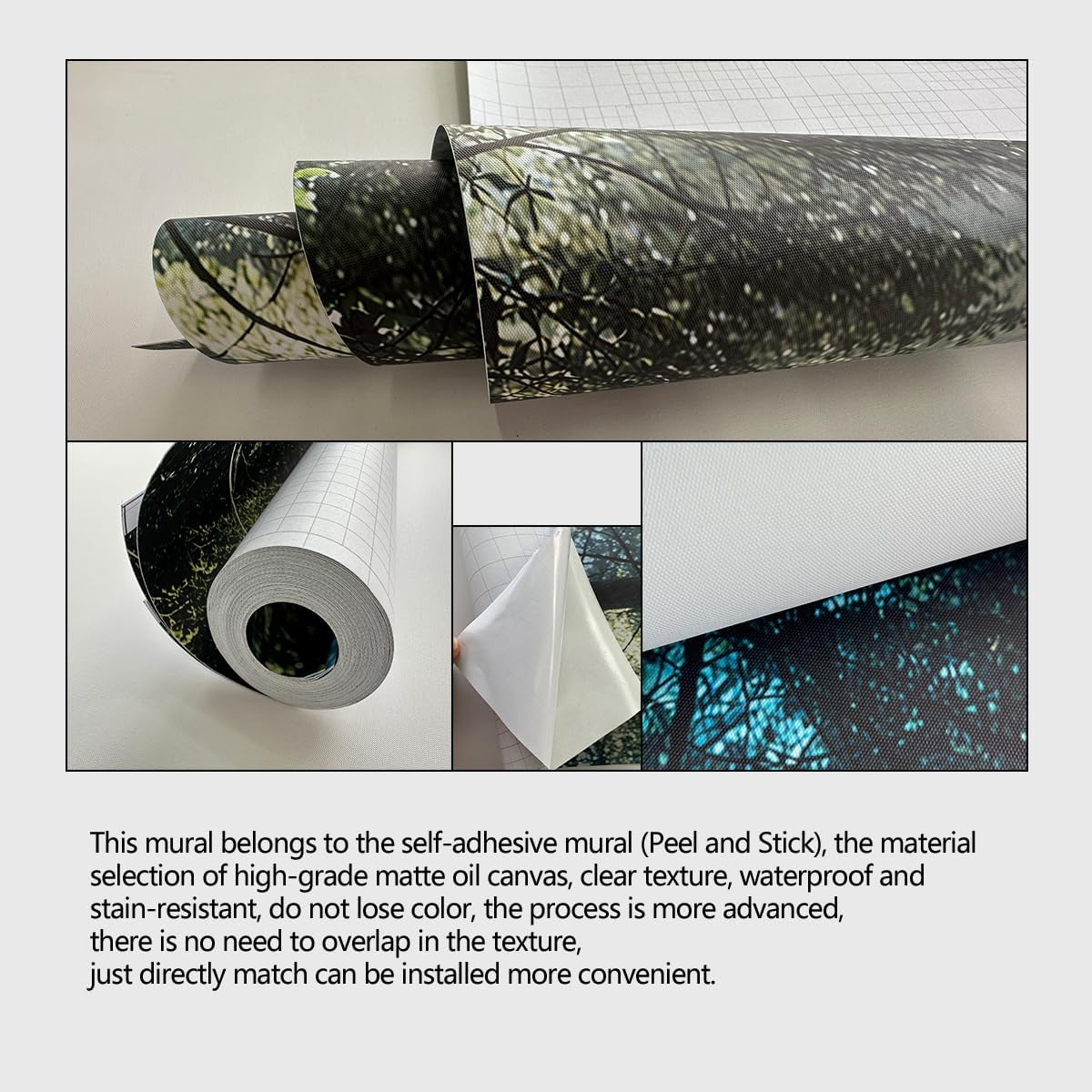 Gray Brooklyn Bridge at Night NYC Wall murals New York Peel and Stick Wallpaper for Bedroom Living Room - 96"x137"