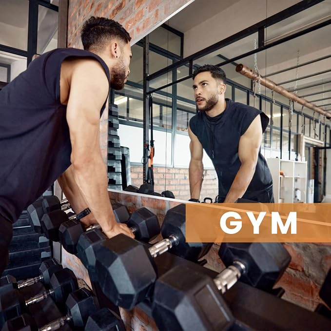 pertetey Home Gym Mirror, 56X24 Inch(Each)-3Pack Large Frameless Tempered Glass Full Body Wall Mounted Mirror for Gym, Yoga, Exercise, Dance Studio