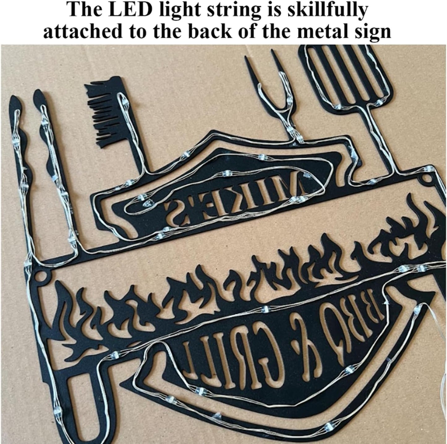 Hockey LED Wall Art with Remote – Custom Name Light Up Sign for Boys Room, Unique Gift for Hockey Players, Sports Lovers, Fans, Coaches, Man Cave, Hockey Wall Décor