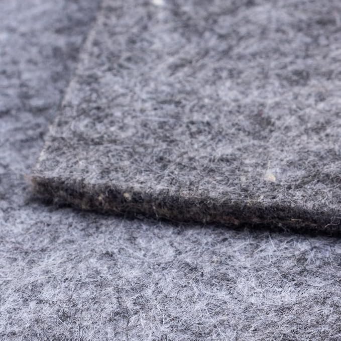 Extra Large Area Rug Liner, 9x12 Foot Thick Felt Pad for All Floors, Keeps Rugs Softly and Securely in Place