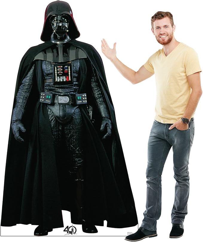 Cardboard People Darth Vader Life Size Cardboard Cutout Standup - Star Wars 40th Anniversary