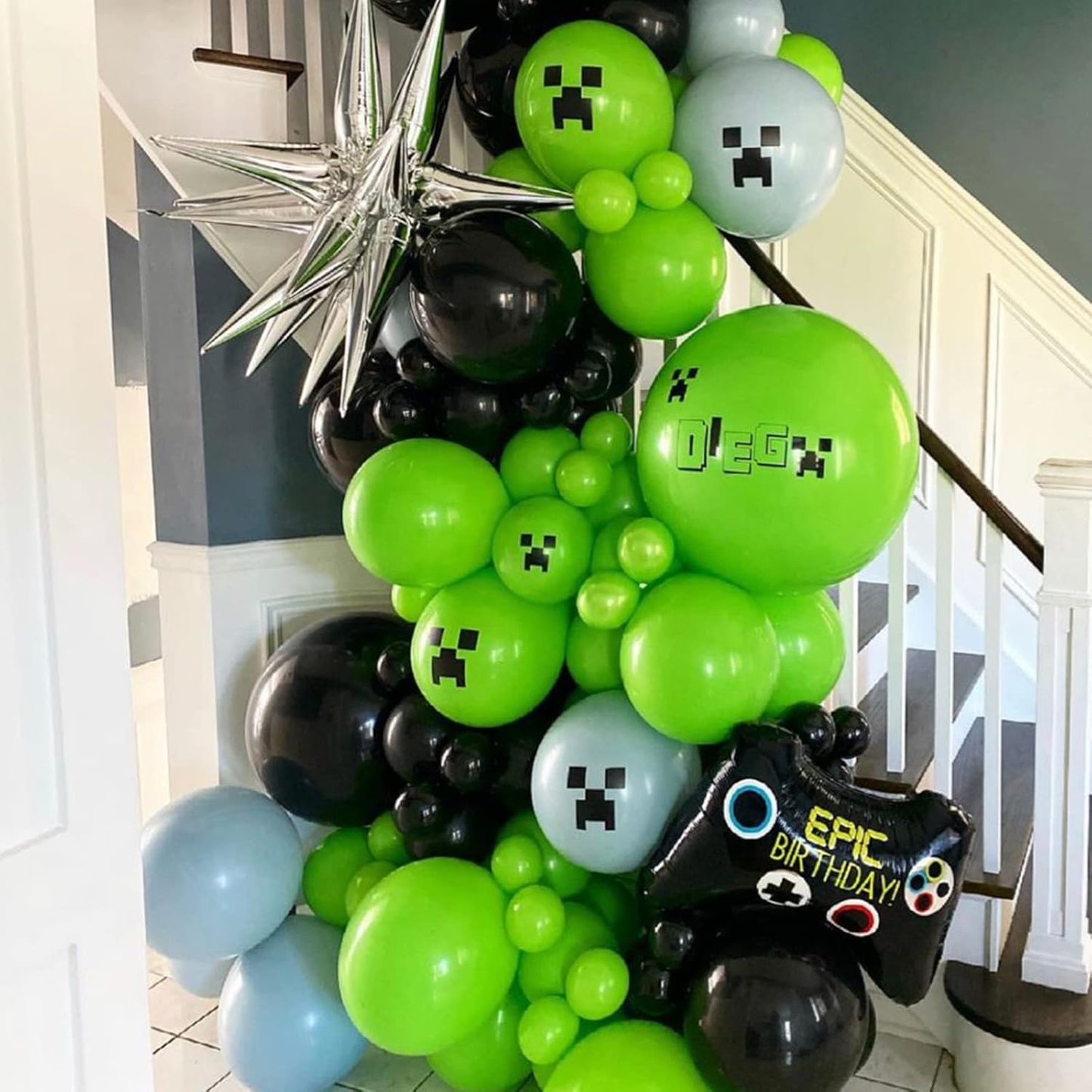 130pcs Lime Green Balloons Different Sizes 18" 12" 10" 5" Light Green Balloons for Birthday Dinosaur Baby Shower St. Patrick's Day Summer Jungle Forest Safari Party Decorations