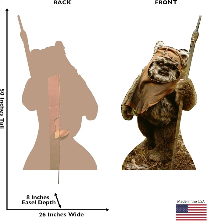 Cardboard People Wicket Life Size Cardboard Cutout Standup - Star Wars Classics (IV - VI)