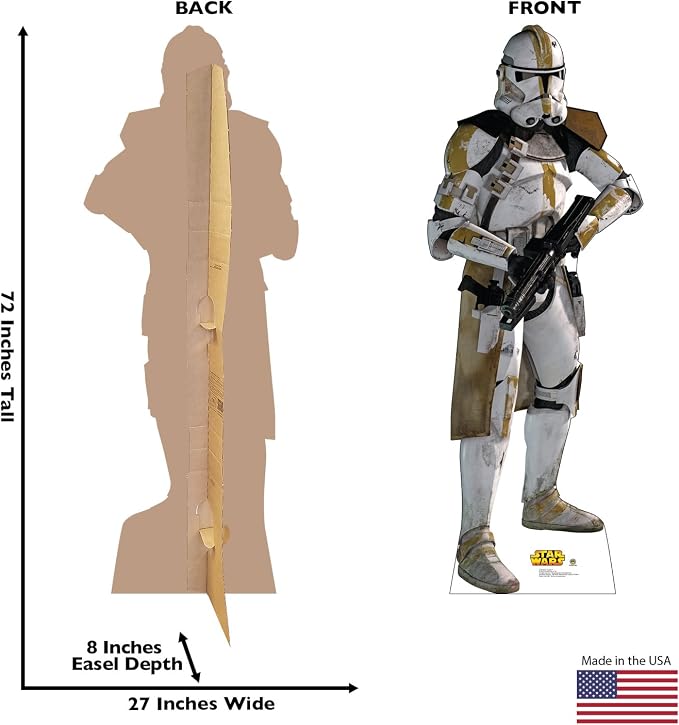 Cardboard People Clone Trooper Life Size Cardboard Cutout Standup - Star Wars Prequel Trilogy