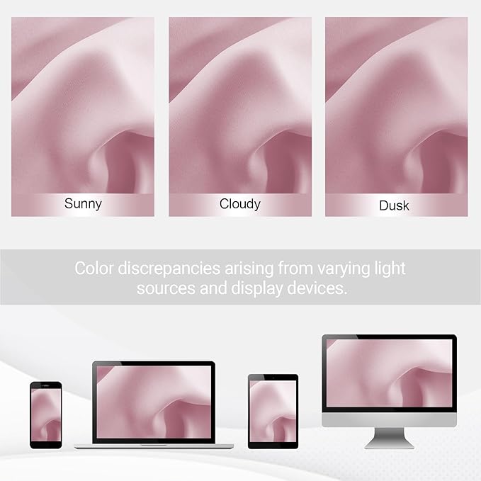 Pink Room Divider Curtains Blackout, for Living Room Bedroom, Back Tab and Rod Pocket with Hooks Suit for Ceiling Track or Rod, Floor to Ceiling Curtain for Wall Ceiling Mount 1 Panel Set