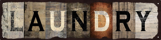 Vintage Tin Sign Retro Metal Laundry Signs for Home Decor Stylish Wall Art Plaques Ideal Gift for Home Bathroom Kitchen and Gothic Wall Decor in Every Room 16x4in