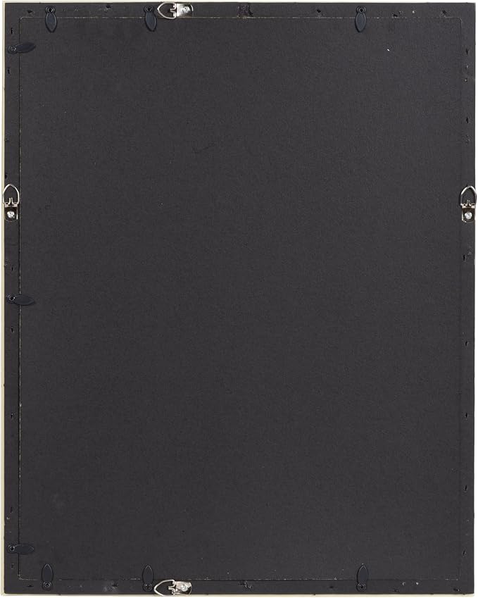 Kate and Laurel Adlynn Rectangle Picture Frame Set of 3; 14 x 18 matted to 11 x 14; Bronze; Vintage Three-Piece Frame Set for Gallery Wall Frame Set in Living Room Wall Decor