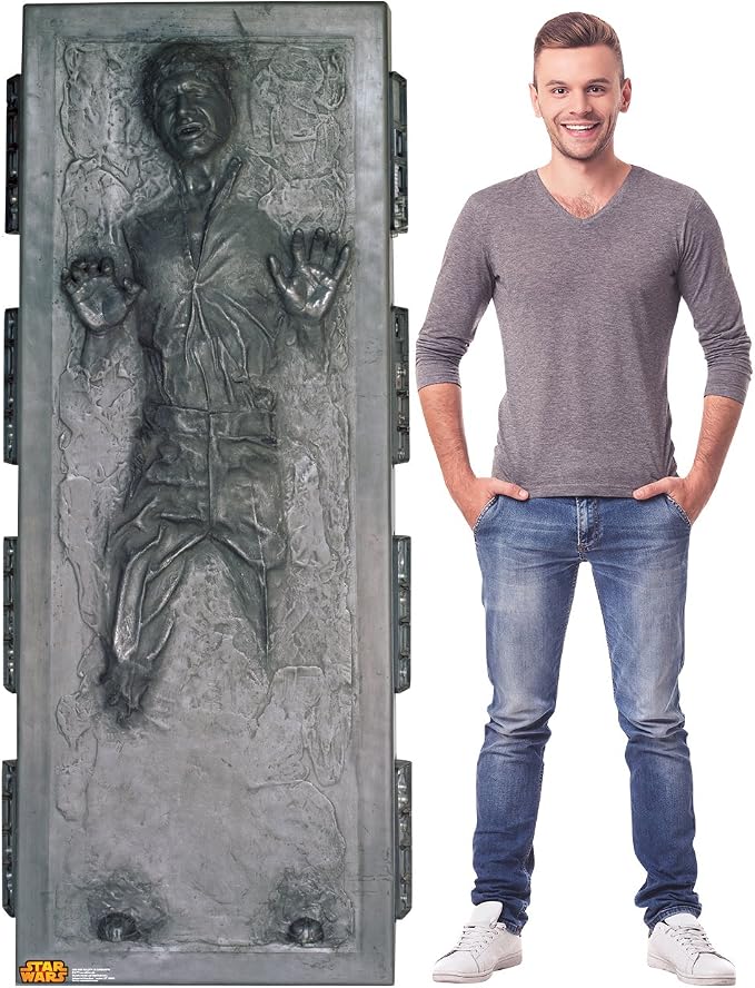 Cardboard People Han Solo in Carbonite Life Size Cardboard Cutout Standup - Star Wars Classics (IV - VI)
